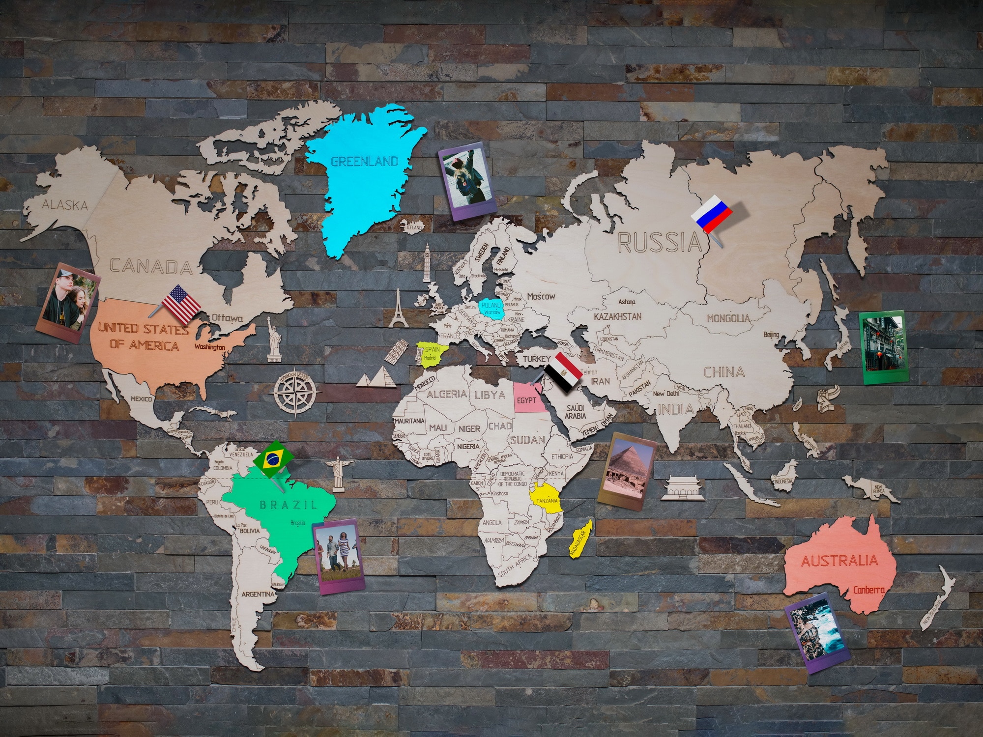 Carte du monde à offrir : 6 modèles testés et approuvés ! - Globe