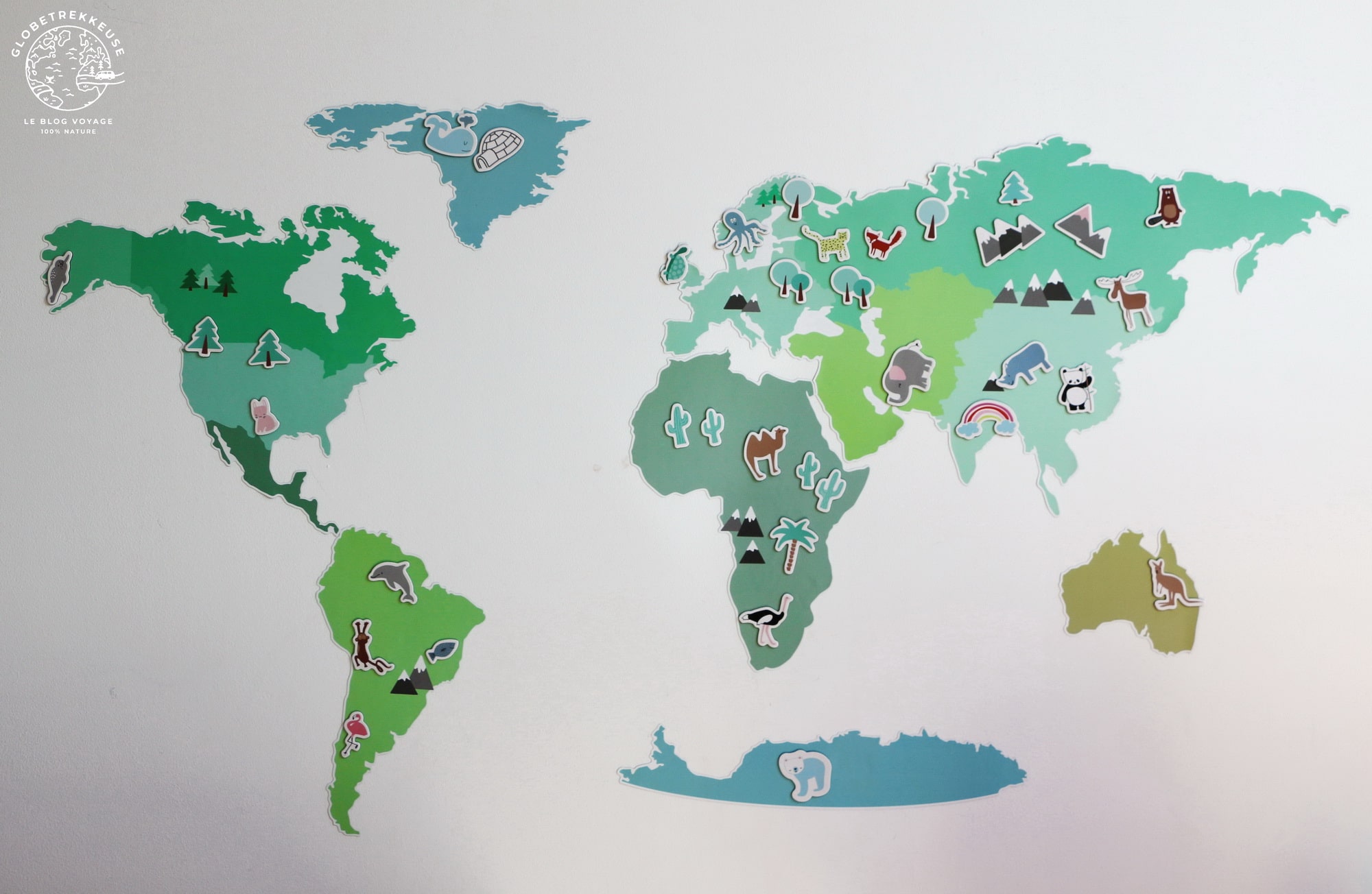 Carte du monde à offrir : 6 modèles testés et approuvés ! - Globe trekkeuse