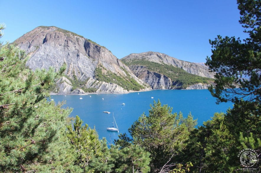 Lac de SerrePonçon, weekend en famille, nature et vanlife Globe