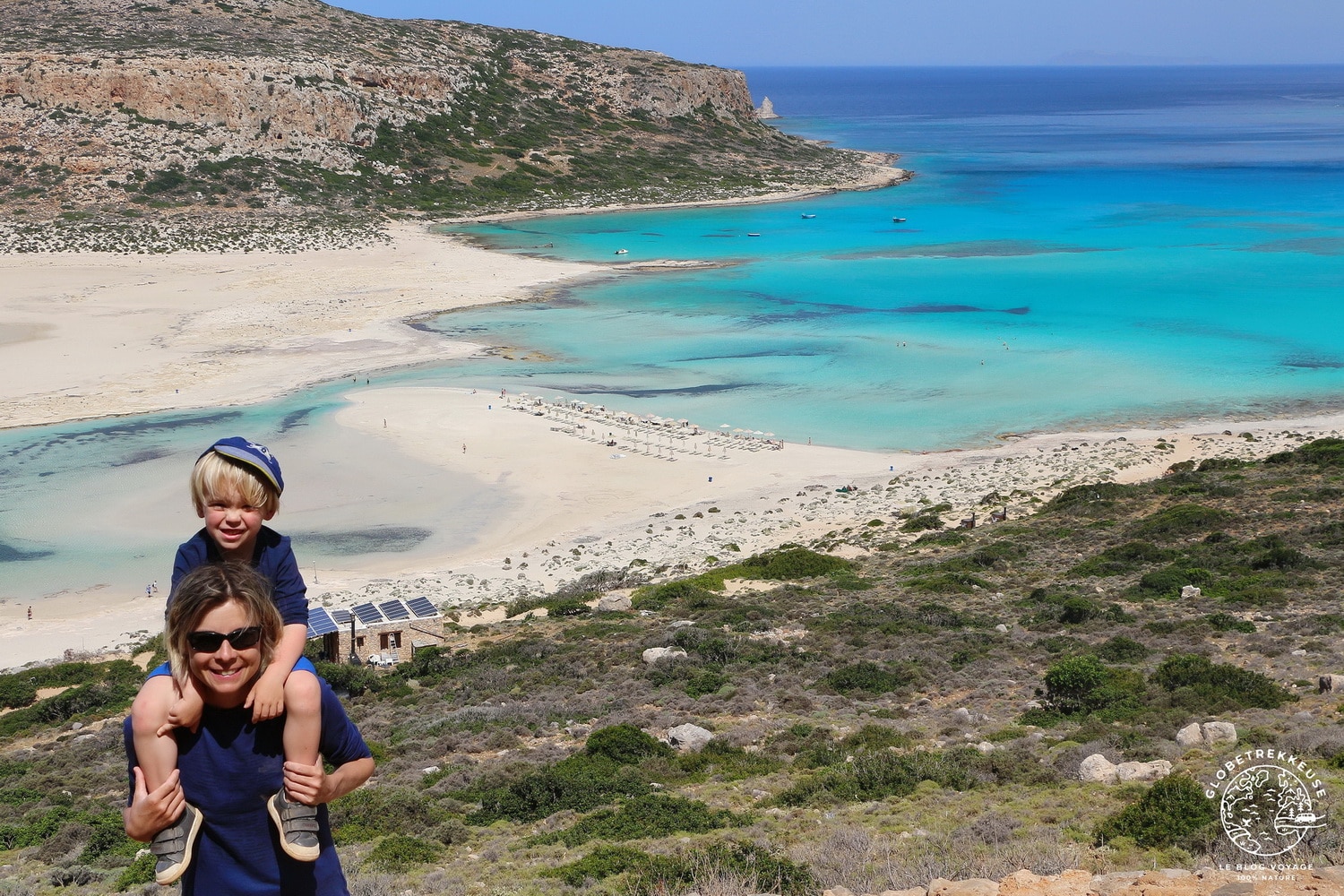 voyage en crete lagon balos enfant