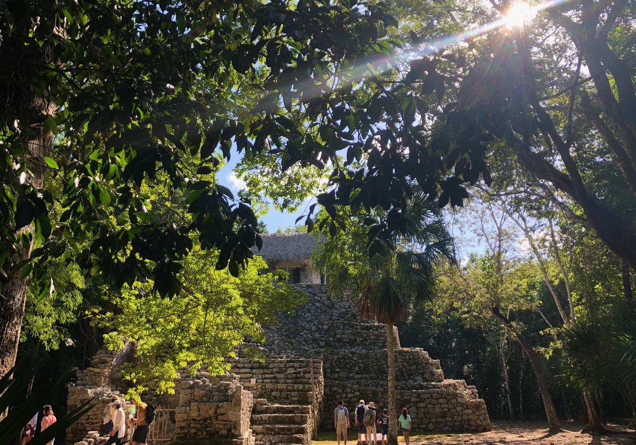 Voyage au Mexique ruines coba